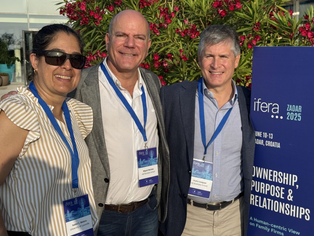 Isabel Botero, Miguel Mendez y Pedro Vazquez